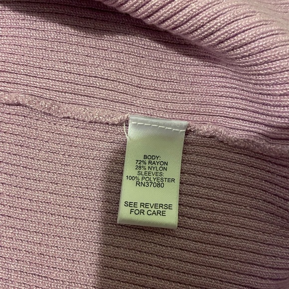 CATO lightweight short sleeve floral sweater- large NWT - Picture 8 of 9